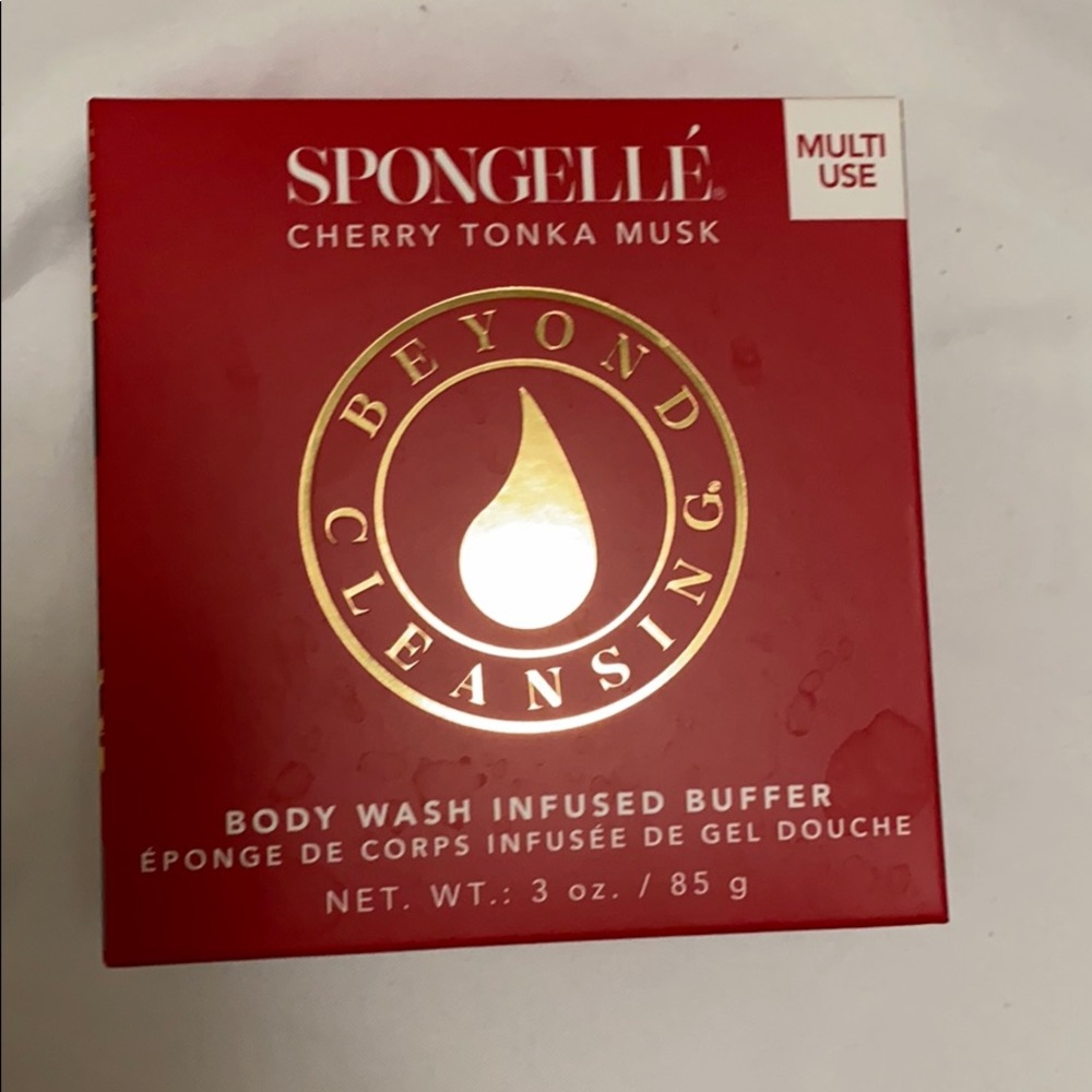 Beyond cleansing body wash infused buffer